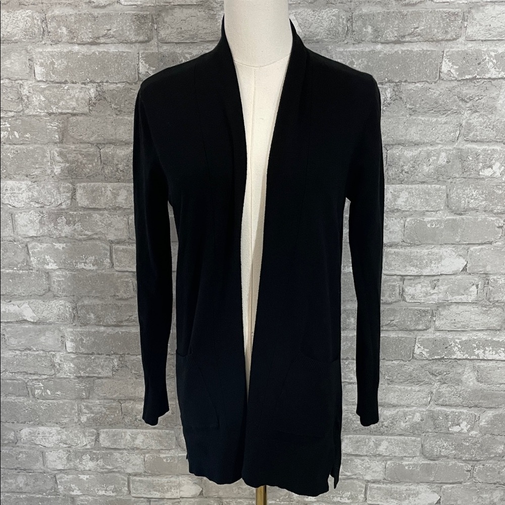 Pink Clover Black Cardigan